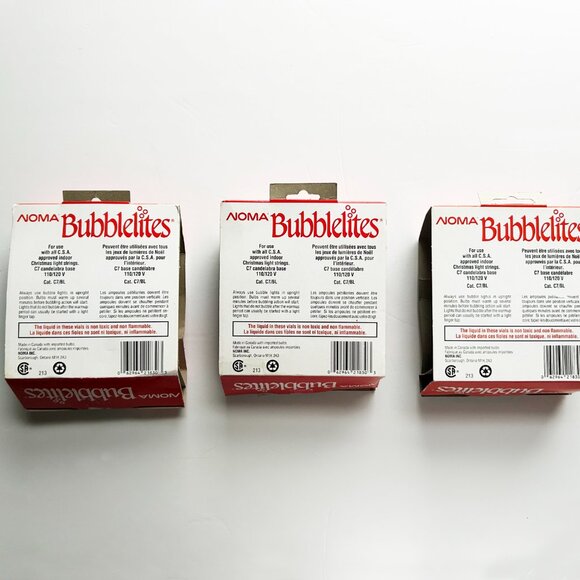 NOMA Vintage Christmas Tree Bubblers - Picture 3 of 4